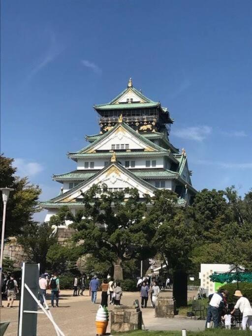 Sanacion Motomachi 7 なんばで150平米の広々空間 最大14名 Netflix見れます Lägenhet Osaka Exteriör bild